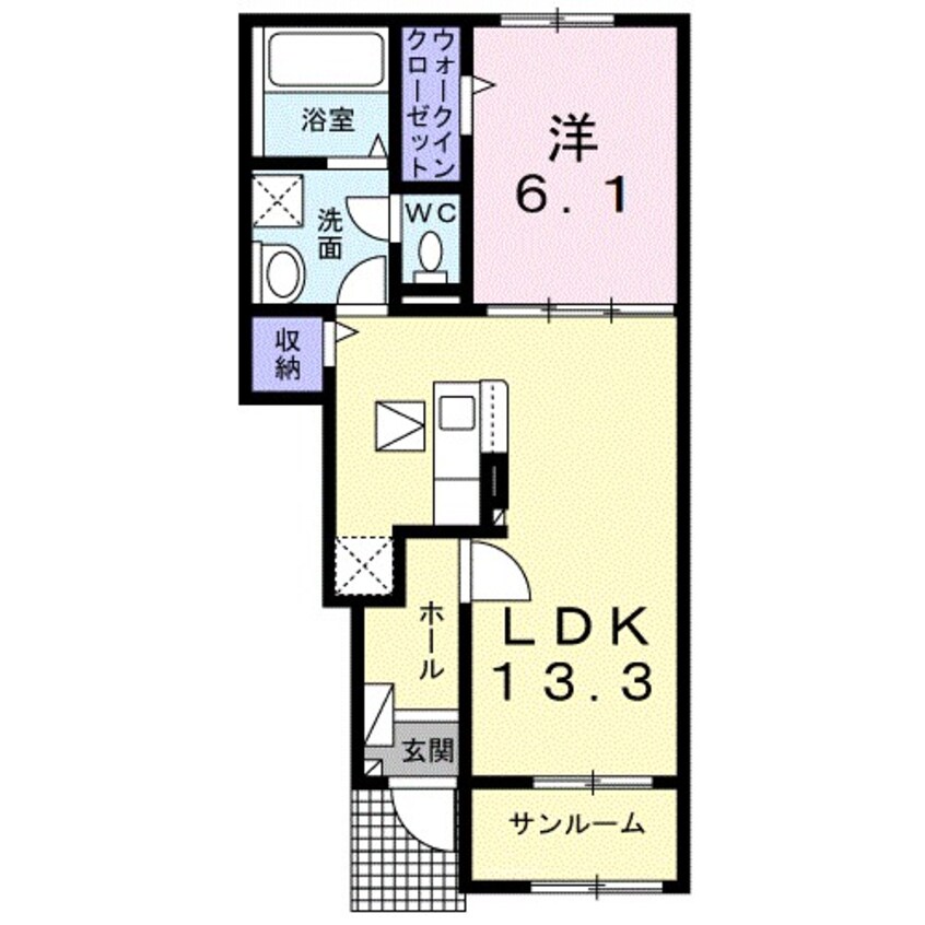 間取図 フェニックスＢ