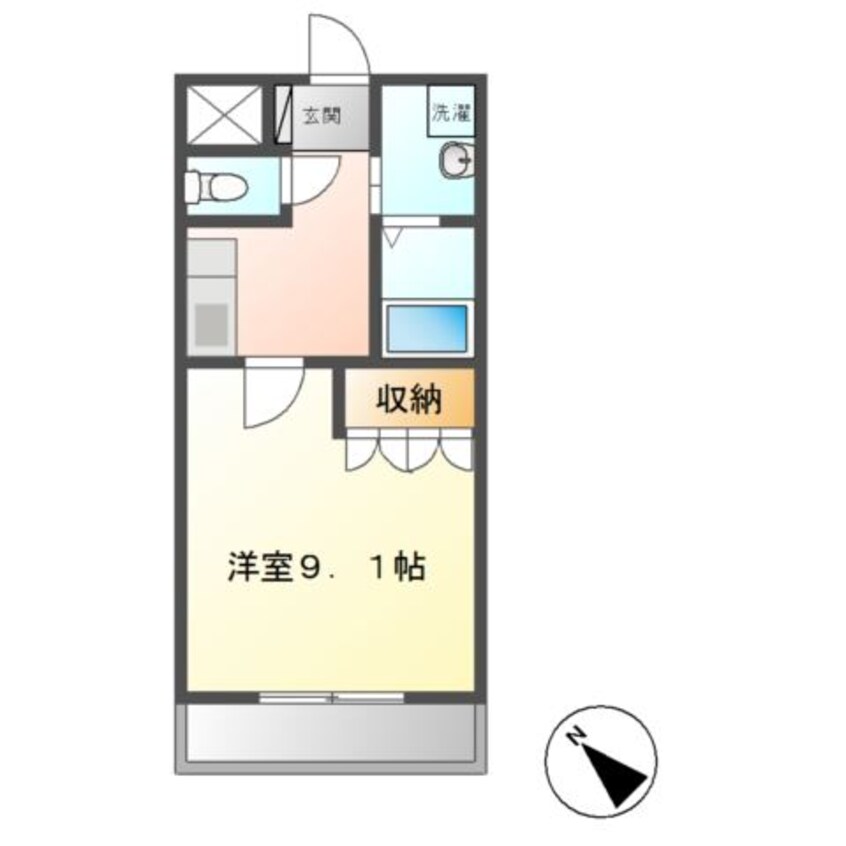 間取図 Conforto（コンフォート）