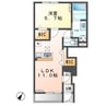 コンフォール　Ｋ 1LDKの間取り