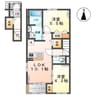 仮）阿見町中央新築アパート 2LDKの間取り