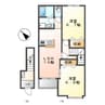 ＥＡＳＴ　ＲＯＣＫ１ 2LDKの間取り