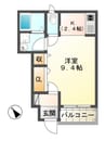 Ｐｕｒｅ　Ｈｏｕｓｅ 1Kの間取り
