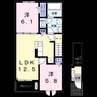 サイレントヒルズII 2LDKの間取り