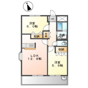 間取図 グランディールＡＮＮＥＸ