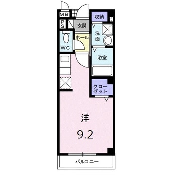 間取図 プロムナード