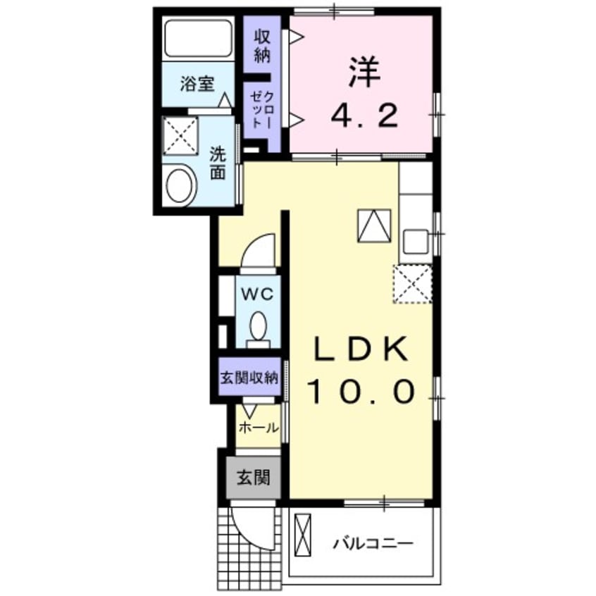 間取図 プロスペリータ