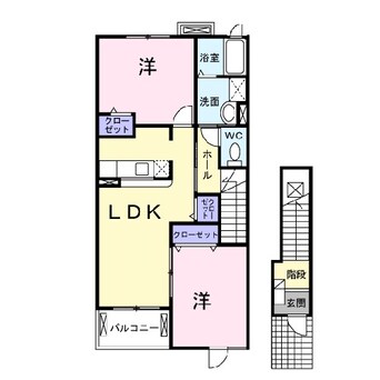間取図 ウエストピークIV