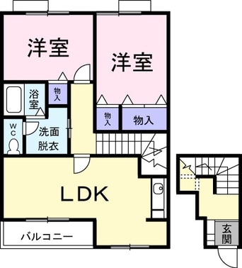 間取図 ベルソレイユ