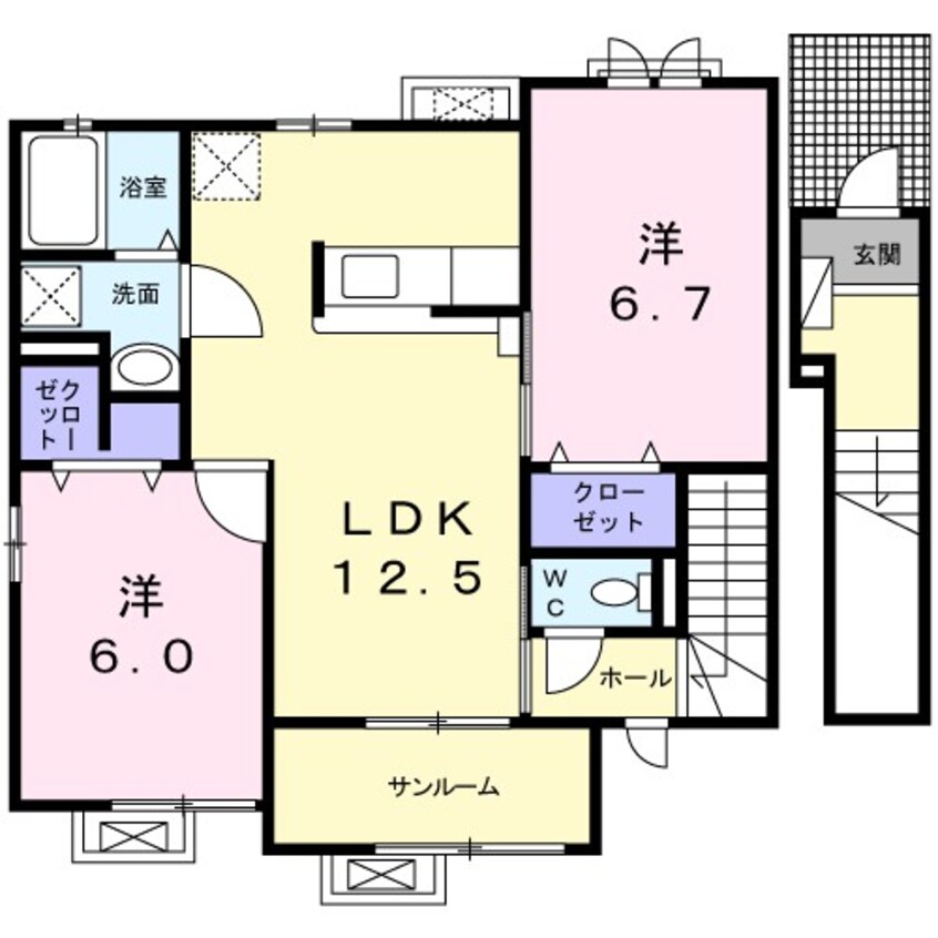間取図 アイステージ