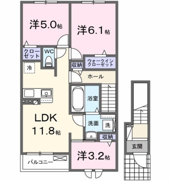 間取図 イリス・ヴィレ