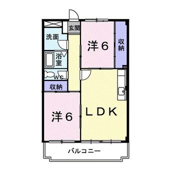 間取図 シャルールメゾン