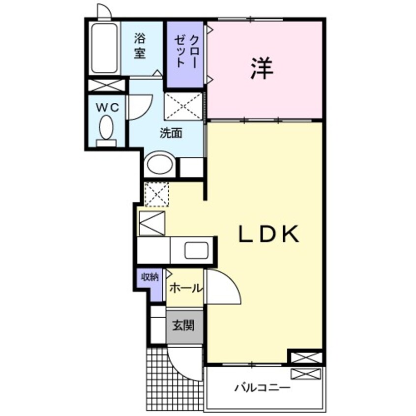 間取図 アジュール
