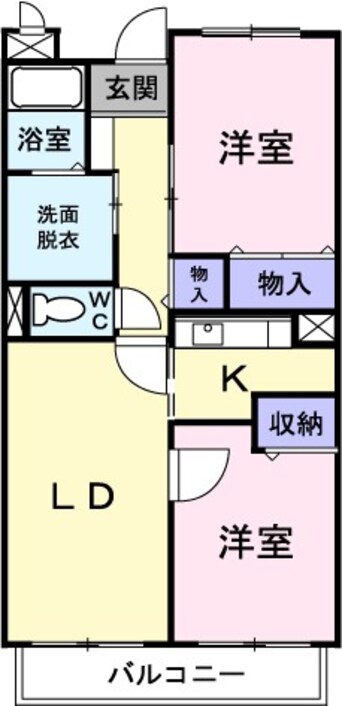 間取図 ヴィザージュ