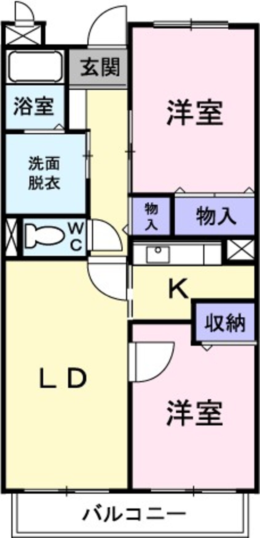 間取図 ヴィザージュ