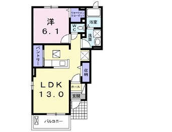 間取図 パレ・ロザージュII