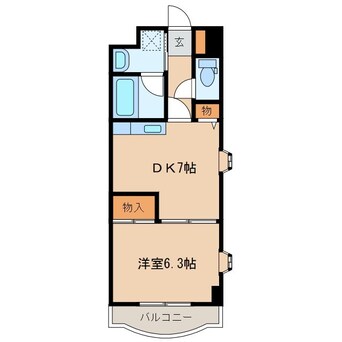 間取図 センチュリー時計台III