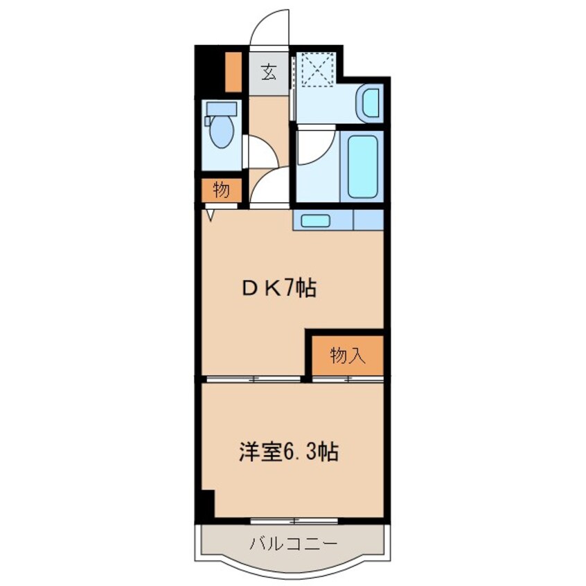 間取図 センチュリー時計台III