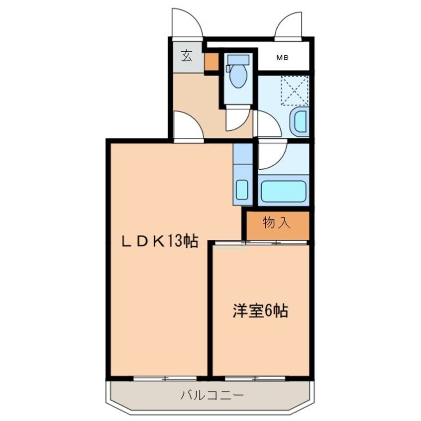 間取図 センチュリー時計台III