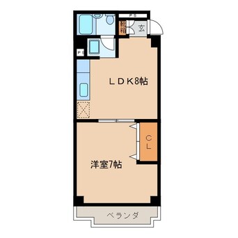 間取図 パークロイヤルマンション