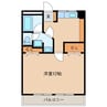 パークロイヤルマンション 1DKの間取り