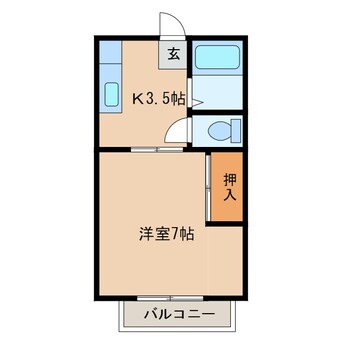 間取図 サンシティ色川