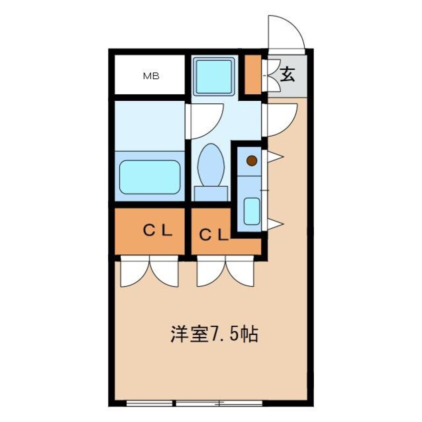 間取図 ハッカーアパートメント