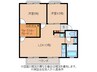 ベルコーポ梅園 2LDKの間取り