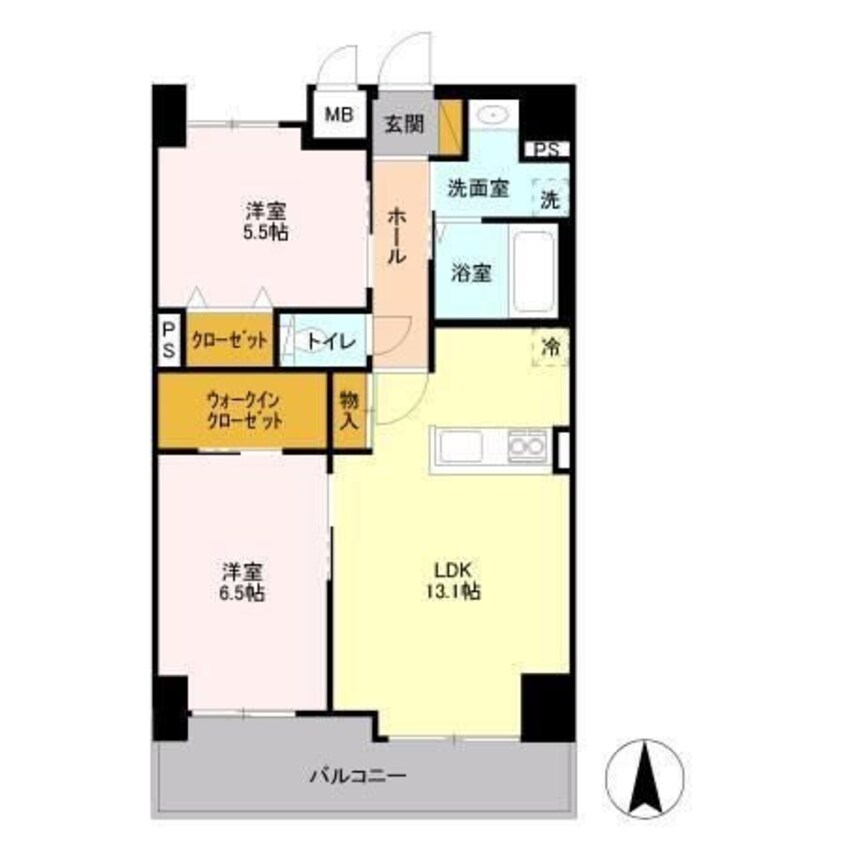 間取図 フロンティア・コンフォート研究学園