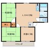 MKハイツ 3LDKの間取り