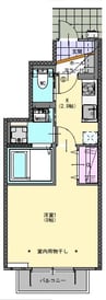 KK Hills III 1Kの間取り