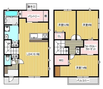 間取図 ポジターノ