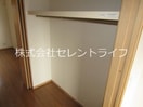 2階洋室ウォークスルークローゼット内部 ポジターノ