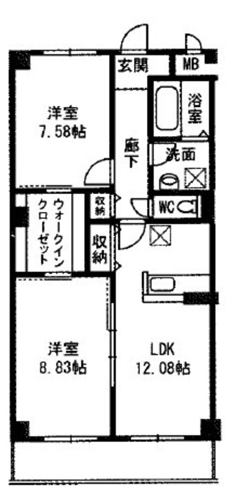 間取図 Daiyama Bld