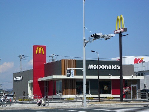 マクドナルド つくば研究学園店(その他飲食（ファミレスなど）)まで450m リトルオリーブ