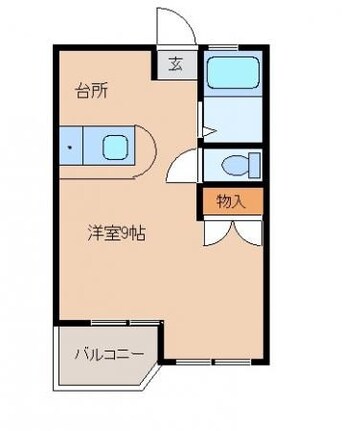 間取図 ヴィラエスポワール古来