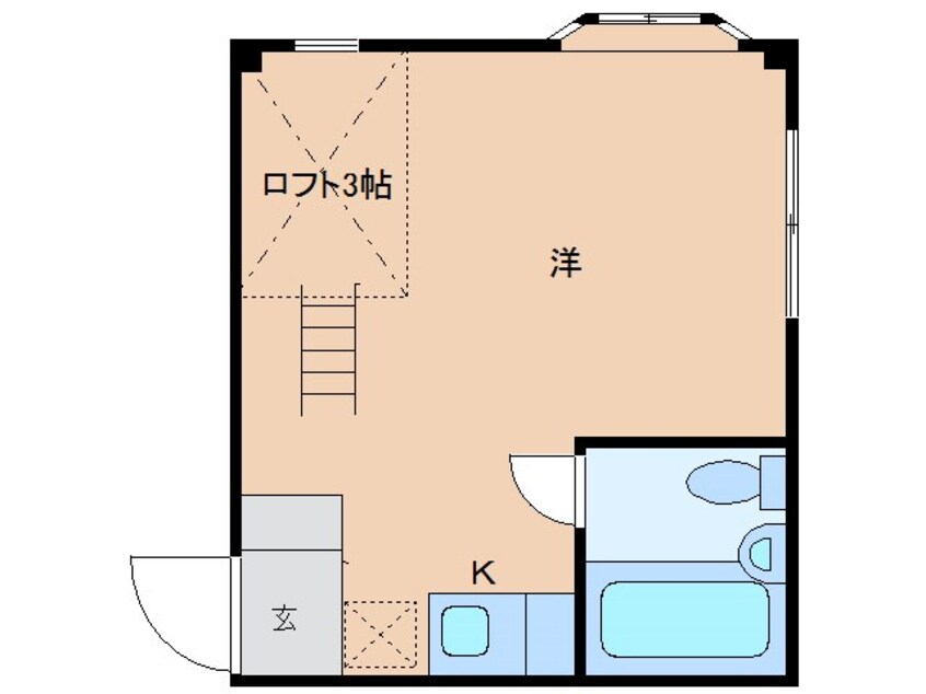 間取図 レジデンス鹿島台