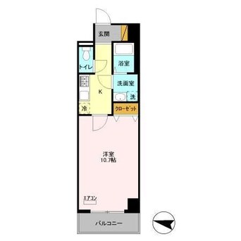 間取図 エキスポコンフォート　II