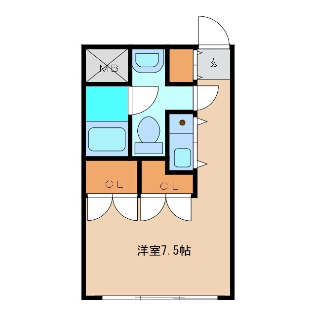 間取り図 ハッカーアパートメント