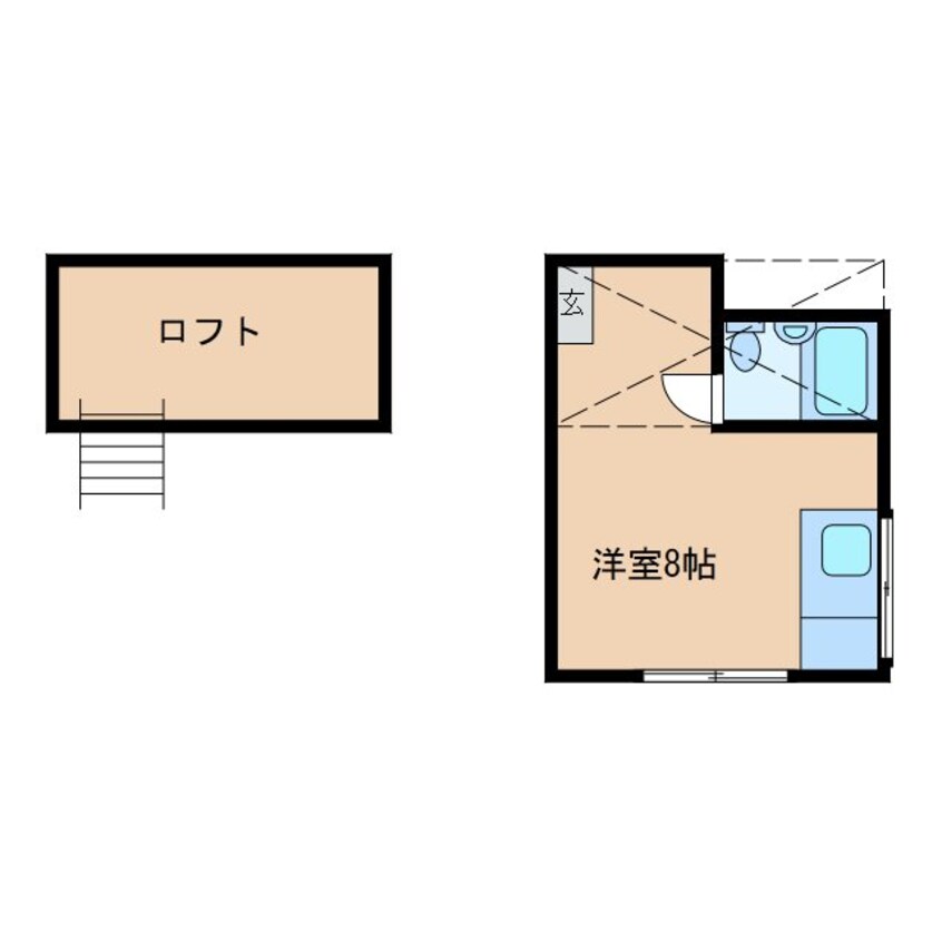 間取図 ファミリーハイツ