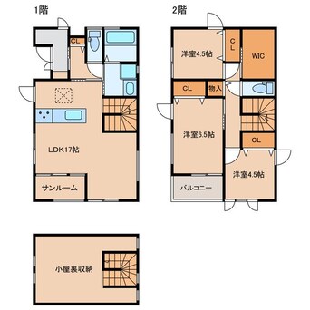 間取図 谷田部5627戸建