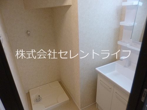 洗面スペース（洗濯機置き場・洗面化粧台 KI・ZU・NA　絆