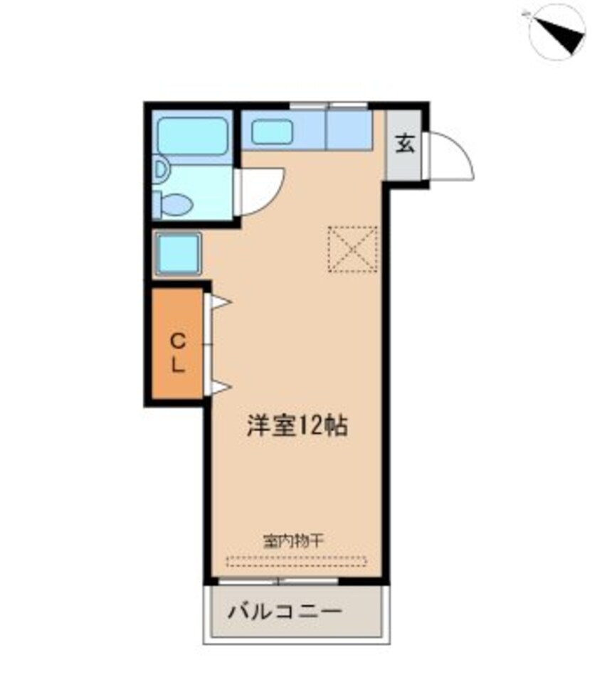 間取図 ぐらんぱ七番館