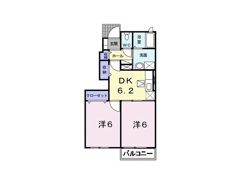 間取図 カレントヴィラ