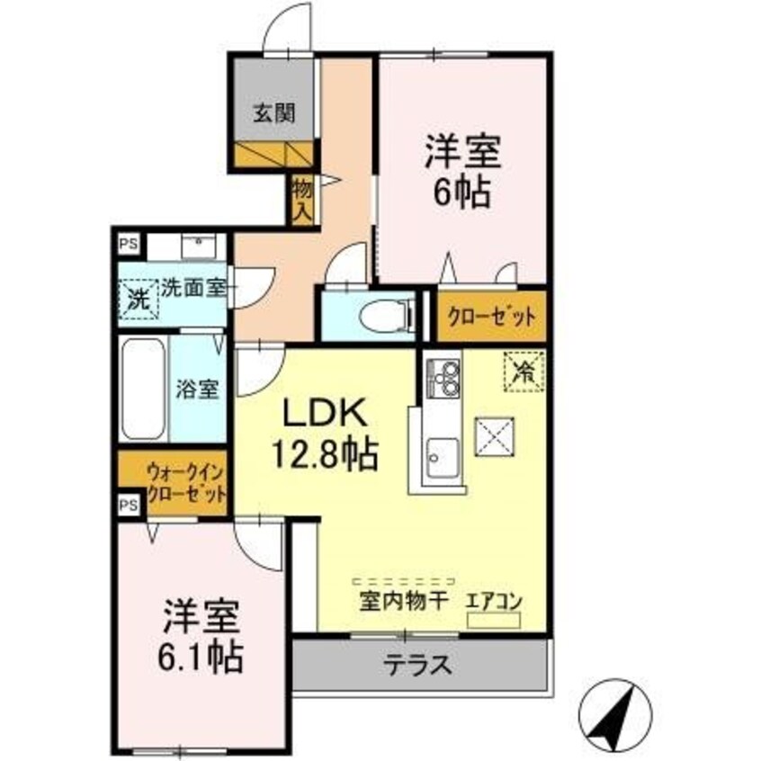 間取図 ラピスラズリ