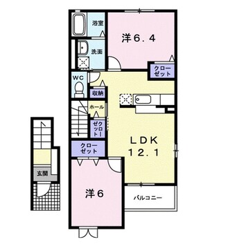 間取図 カーサ・プラシード