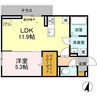 仮）D-room二の宮4丁目 1LDKの間取り