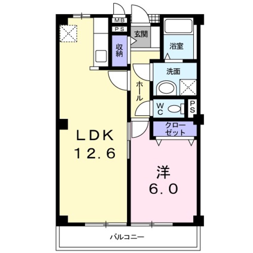 間取図 ボン・ヴィボン