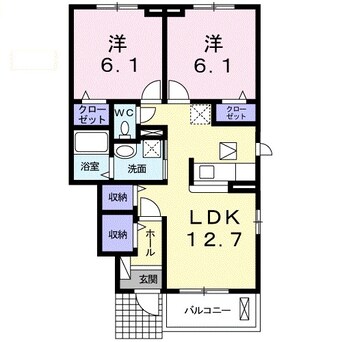 間取図 ドルチェビ－タ　I