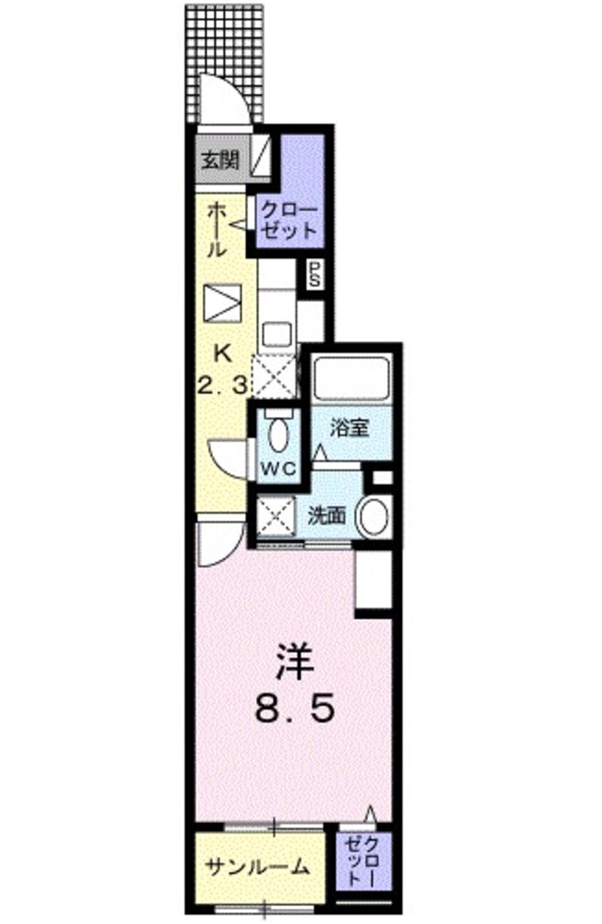 間取図 グレンディール　II