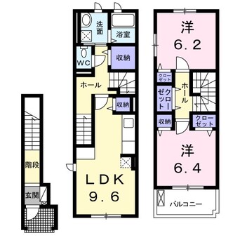 間取図 アイランド　ヒルズ　つくば　I